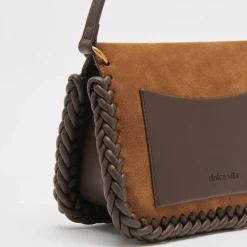 Harper Shoulder Bag Tobacco Suede