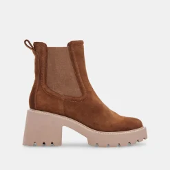 Hawk H2O Booties Dk Brown Suede