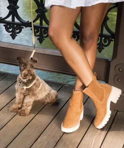 Hawk H2O Booties Dk Brown Suede