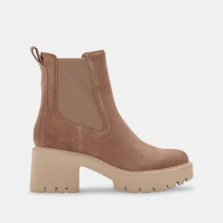 Hawk H2O Booties Mushroom Suede