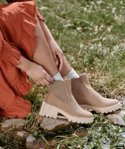 Hawk H2O Booties Mushroom Suede