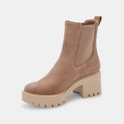 Hawk H2O Booties Mushroom Suede