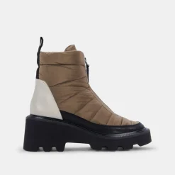 Helki Boots Olive Multi Nylon