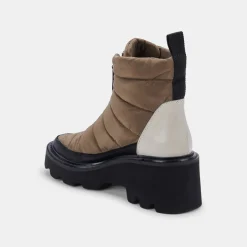 Helki Boots Olive Multi Nylon