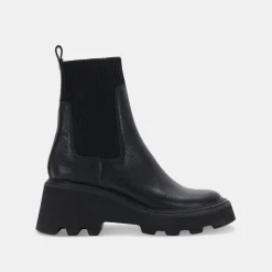 Hoven H2O Boots Black Leather
