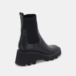 Hoven H2O Boots Black Leather