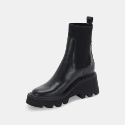 Hoven H2O Boots Black Leather