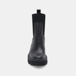 Hoven H2O Boots Black Leather