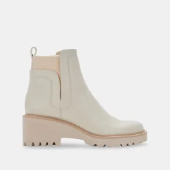 Huey H2O Boots Off White Leather