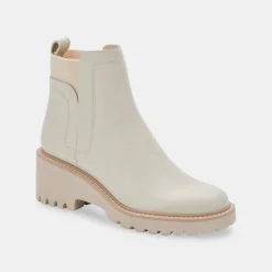 Huey H2O Boots Off White Leather