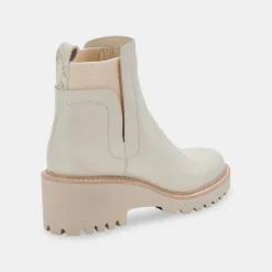 Huey H2O Boots Off White Leather