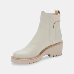 Huey H2O Boots Off White Leather