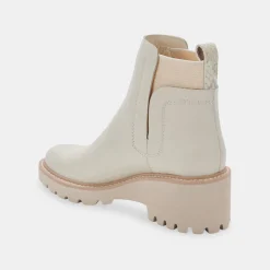 Huey H2O Boots Off White Leather