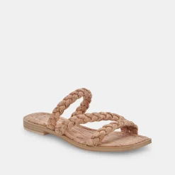 Iman Sandals Natural Cork