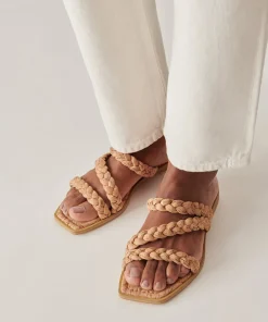 Iman Sandals Natural Cork