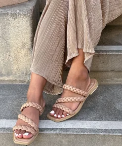 Iman Wide Sandals Cafe Stella