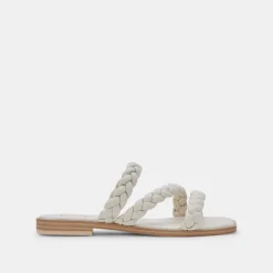 Iman Wide Sandals Ivory Stella