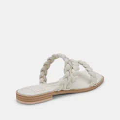 Iman Wide Sandals Ivory Stella