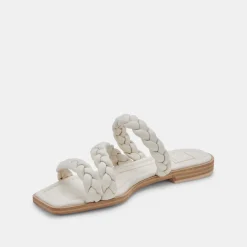 Iman Wide Sandals Ivory Stella