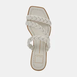 Iman Wide Sandals Ivory Stella