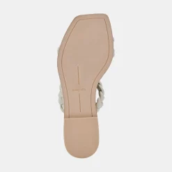 Iman Wide Sandals Ivory Stella