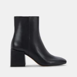 Imogen H2O Booties Black Leather