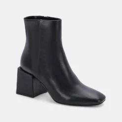Imogen H2O Booties Black Leather