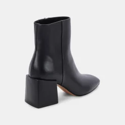 Imogen H2O Booties Black Leather