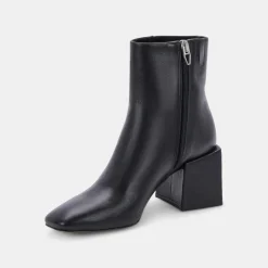 Imogen H2O Booties Black Leather