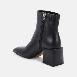 Imogen H2O Booties Black Leather