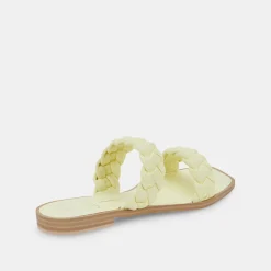 Indy Sandals Lemon Cream Stella
