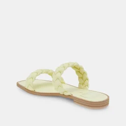 Indy Sandals Lemon Cream Stella