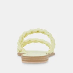 Indy Sandals Lemon Cream Stella