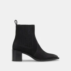 Irnie Booties Black Nubuck