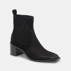 Irnie Booties Black Nubuck