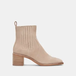 Irnie Booties Taupe Suede