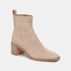 Irnie Booties Taupe Suede