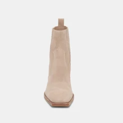 Irnie Booties Taupe Suede