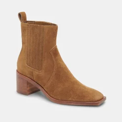 Irnie Booties Tobacco Suede