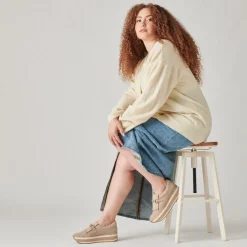 Jhax Sneakers Almond Suede