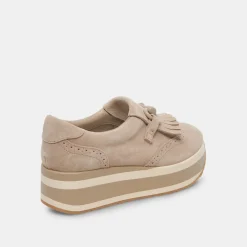Jhax Sneakers Almond Suede