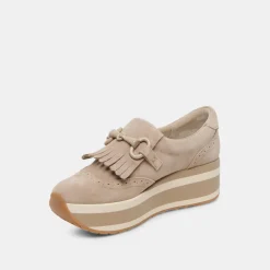 Jhax Sneakers Almond Suede