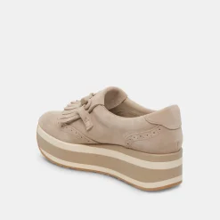 Jhax Sneakers Almond Suede