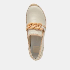 Jhenee Espadrille Sneakers Ivory Leather