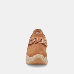 Jhenee Espadrille Sneakers Pecan Suede