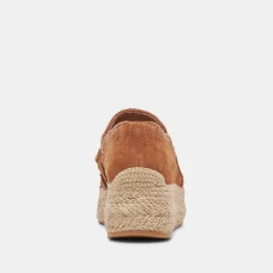 Jhenee Espadrille Sneakers Pecan Suede
