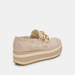 Jhenee Sneakers Light Gold Nubuck