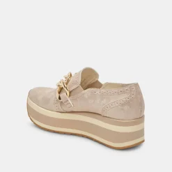 Jhenee Sneakers Light Gold Nubuck