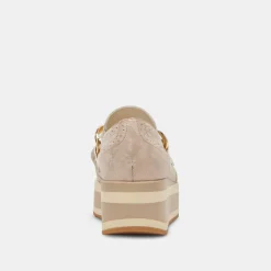 Jhenee Sneakers Light Gold Nubuck