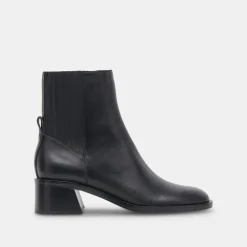 Linny H2O Boots Black Leather